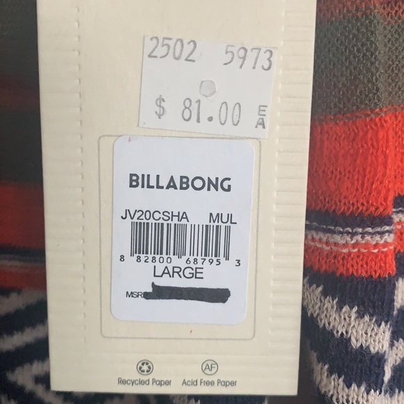 Billabong Long Sweater - Picture 2 of 2